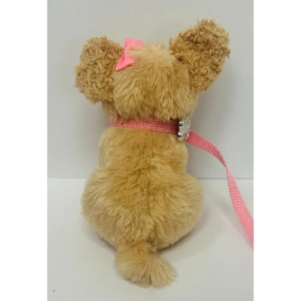 Our Generation Charm Labradoodle Dog w Pink Bow & Leash‎ 6